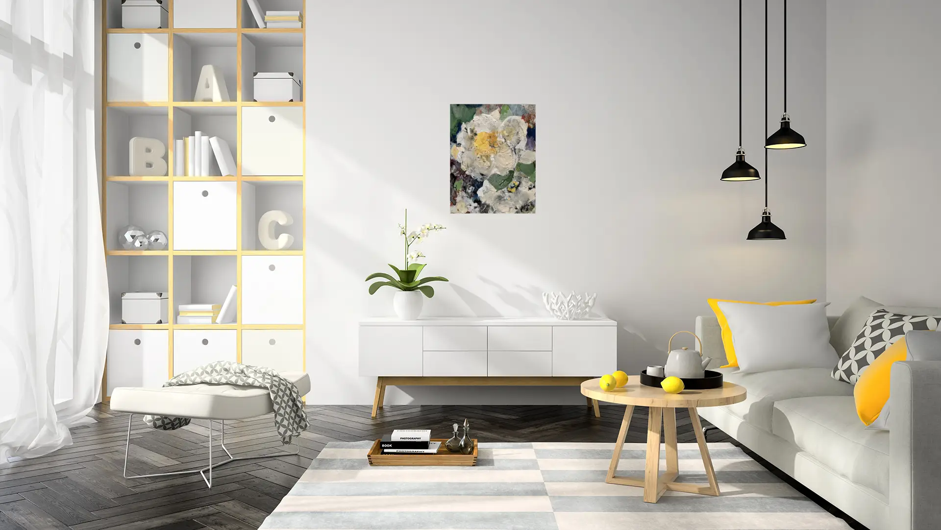 Blumensymphonie I Mockup 40 x 35cm