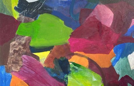 Heidi Jerger, Klang der Farbe 140cm x 100cm