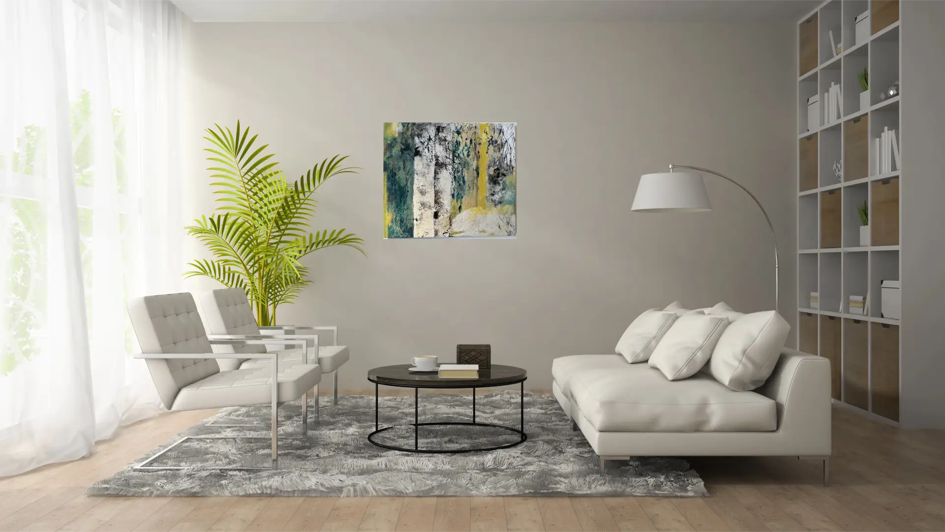 Licht der Farbe I Mockup 70 x 60cm (1)