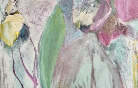 Heidi Jerger, Stille Betrachtung 120cm x 100cm