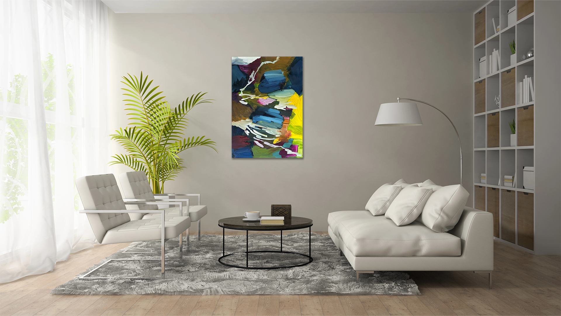 Weite Reise Mockup 100 x 70cm